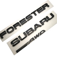 19-24 Style Subaru Forester 5th Generation 5.5th Letter Label Car Sticker Appearance