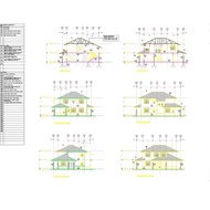 PELAN RUMAH 2 TINGKAT KELAS D / 2 STOREYS HOUSE PLAN CLASS D