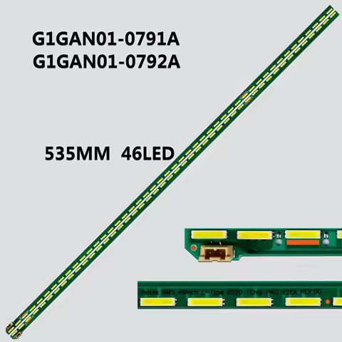 NEW LED Strip 46led Lnnotek Bms 49inch L R-type 8520 Pkg 92ea For 49LF5400-UB 49LF5400-CA 49LF5400-U