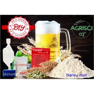 Beer Craft Kit With Malt Barley Hop Yeast Homebrew For Making Drinks