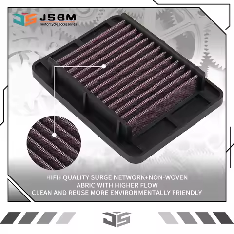 JSBM Motorcycle High Flow Air Filter For Suzuki GSXR125 GSX-R125 GSXS125 RZ GSXR150 GSX-R150 GSXS150