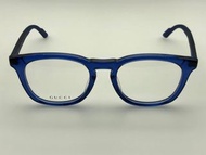 👓 全新 GUCCI Optical Frame in Acetate - 古馳 醋酸纖維光學眼鏡 - GG1122/J - 男士 女士 中性 - 藍色 - 非鈦不戴 - gentle monster