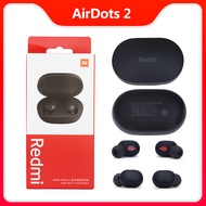 Original Xiaomi Redmi AirDots 2 TWS BT 5.0 Noise Reduction with Mic AI Control Redmi AirDots S True Wireless Headset