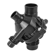 Original quality engine coolant thermostat with housing compatible with BMW E90 E92 E82 E60 135i 128