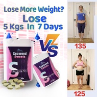 seaweed sweets slimming pills/detox slim weight loss/detox slim tablet/fat burner/ pampapayat /7 Day