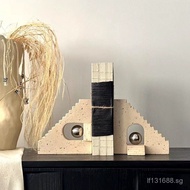 Modern Mid-Century Wabi-Sabi Style Ladder Bookend Ornament Tea Room Study Desktop Home Decoration St