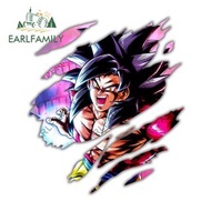 13cm Dragon Ball Tear Car Stickers Motorcycle Bumper Scratch-Proof Personality Vinyl Decal Camper Wi