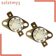 [szlztmy3] 2 Pieces KSD301 Thermostat 120C NC Normally Closed Temperature Thermal Switch