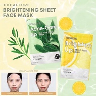 Focallure Sheet Face Mask Brightening Acne Care Face Mask