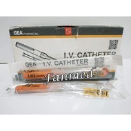 Jarum Infus Gea IV Catheter Inflo Abbocath Gea Box - 14G