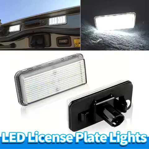 LED License Plate Lamp for Toyota Land Cruiser J100 J120 J200 Prado Reiz Mark X 1998-2020 for Lexus 
