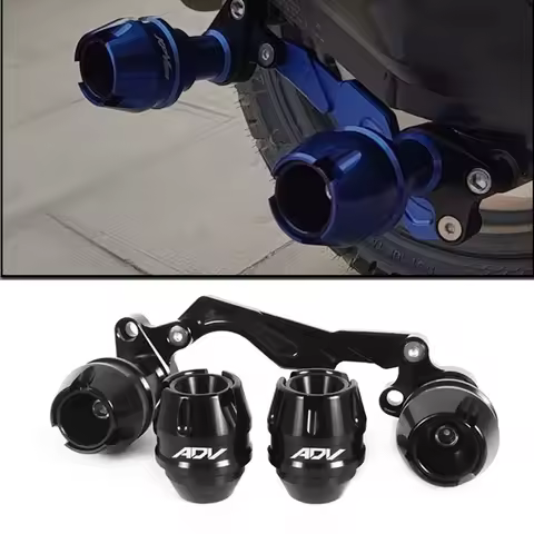 For Honda ADV150 ADV350 ADV 150 350 Accessories Front Rear Wheel Axle Fork Crash Sliders Fall Protec
