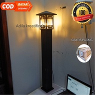 Lampu taman minimalis dekorasi outdoor