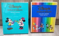 ［寰宇迪士尼美語 Disney's World］Fun With Words /繪本 /CD /Game Cards