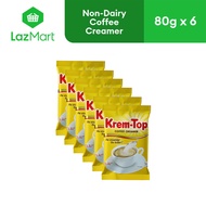 Krem-Top Non-Dairy Coffee Creamer 80g - Pack of 6