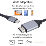 FUN USB C To Mini 4K 60HZ 4K 30HZ HDR10 Video Cable For Laptop Monitor