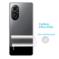 For Honor 200 100 90 80 70 60 50 GT Lite Pro Plus SE 3D Transparent Carbon Fiber Rear Back Film Stik