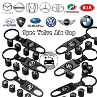 4 Units Car Wheel Tire Tyre Valve Stem Air Cap Cover Subaru Perodua Proton Mazda Nissan Mercedes Min