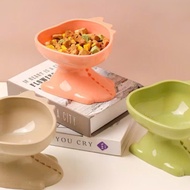 Single Dragon-shaped Anti-Humpback Bowl for Pets - High Quality PP Plastic, Easy to Clean