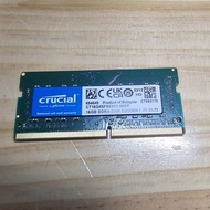 crucial記憶體 【16GB】DDR4 3200 最高規格 高速 Kingston HyperX SODIMM Laptop Memory 手提電腦RAM|筆記本內存|Notebook|SO-DI