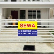 Banner Property / House For Sale / House For Rent/ 12''x 24'' / 18''x24'' / 24''x36''