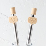 [August Membership Exchange Gift] Dialog Shape Silicone Anti-Dust Thick Straw Plug Use