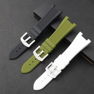Silicone Watch Strap for Patek PP 5711/5712/5726/5980 Rubber Watch Bracelet 25mm*13mm Watch Band Rep