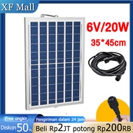 solar panel 20W 35*45cm Papan solar solar cell panel surya 6V