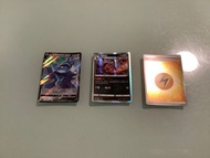Pokemon card 起源帝牙盧卡V 基本電能量 黑魯加