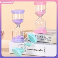 [Beautyoufeel] 1PC 3/5/10/15/30 Minutes Colorful Sandglass Children Kid Gift Sand Timer Hour Glass H