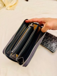 Goyard Zip Around Wallet and Card Holder Set