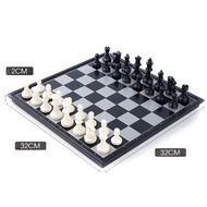 กระดานหมากฮอส borad game ตัวหมากรุกสากล หมากฮอส หมากรุก หมากฮอส เกมหมากรุก สากลแม่เหล็ก Black&White 