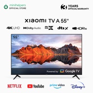Xiaomi TV A 55 (Google TV)  4K HD Smart | Digital Ready Youtube Netflix Disney+