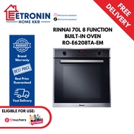 RINNAI 70L 8 Function Built-In Oven RO-E6208TA-EM