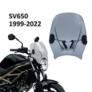 SV650 Accessories Motorcycle Adjustable Wind Screen Windshield For SV650 sv 650 1999-2022