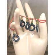 Wuji donut Jade Jade pendant necklace bracelet