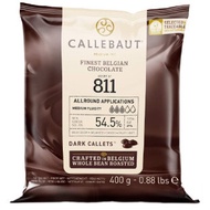 CALLEBAUT DARK CALLETS NO 811 - 400 GR