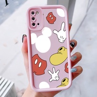 Case For Samsung Galaxy A03s A02s M02s F02s Three-Color Mouse Phone Silicone Shockproof