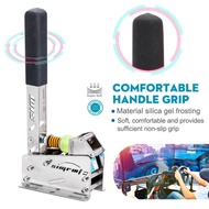 Pressure Handbrake for Sim Racing Cockpit, USB PC Drift Brake Lever Compatible with Steering Wheel S