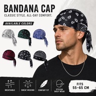 [M'sia Stock] Musion Mesh Pirate Hat Durag Helmet Inner Skull Cap Head Cover Penutup Kepala Sports C