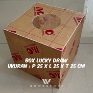 Lucky Dip Acrylic Box Lucky Draw Box Lucky Dip Acrylic Coupon