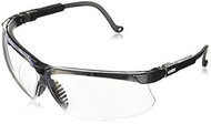 UVEX by Honeywell 763-S3200D Genesis Safety Eyewear, Black Frame, Clear Lens, Dura-stream Anti-scrat