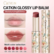 Catkin Glossy Lip Balm 3.4g Tinted Lip Balm Luminous Hydrating Healthy Shine Moisture Packed Oils No