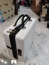 Digital lock White Luggage case