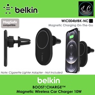 Belkin WIC004btBK-NC BoostCharge Magnetic 10W Wireless Car Charger