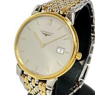 LONGINES/ Longines Grand Classic L5.632.3 Men's Watch, Stainless Steel/GP Quartz Movement, Gray Dial