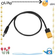 OLINI XT60 To DC5525 Cable, DC 5.5 x 2.5mm Male to Male Adapter Cable XT60 Male Bullet Cable, Power 