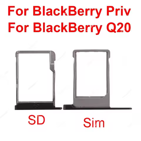 SIM Card Tray Holder For BlackBerry Priv SIM Card Slot Socket Adapter For BlackBerry Q20 Replacement