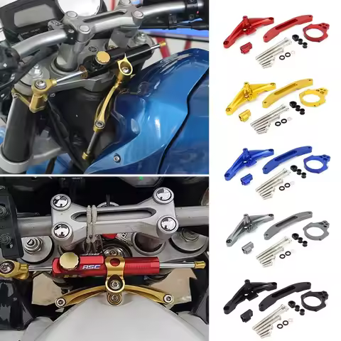 For Yamaha FZ1 FAZER 2006-2015 Motorcycle Adjustable Steering Damper CNC Aluminum Direction Stabiliz