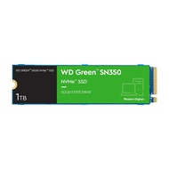 เวสเทิร์น ดิจิตอล การ์ดเอสเอสดี SSD 1TB Green SN350 M.2 PCle/NVme R3200MB/s W2500MB/s - 3 Year
